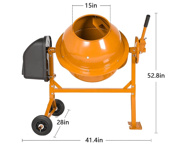 4CFt_Concrete_mixer